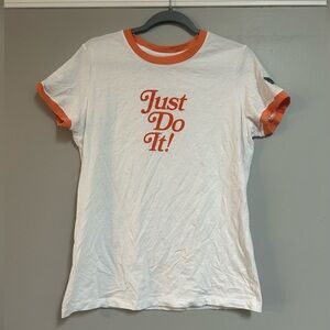 Retro style Nike “just do it” short sleeved t shirt